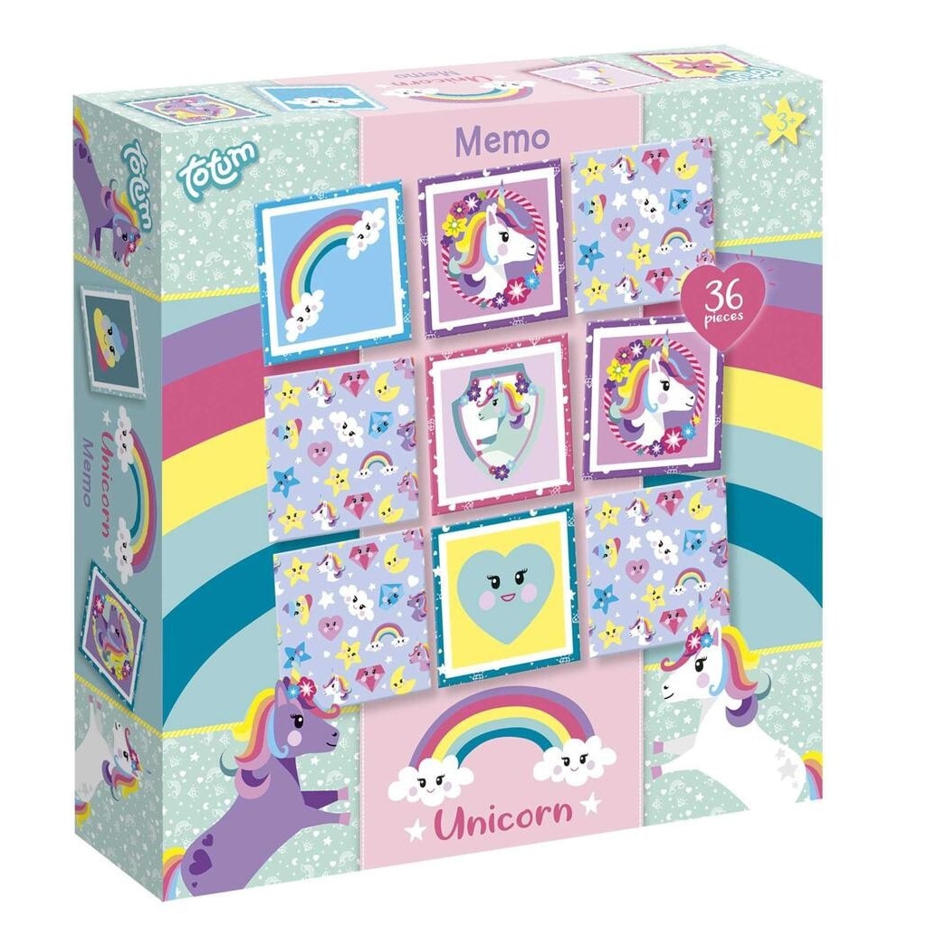 Joc de memorie Totum, Unicorn, +5 ani