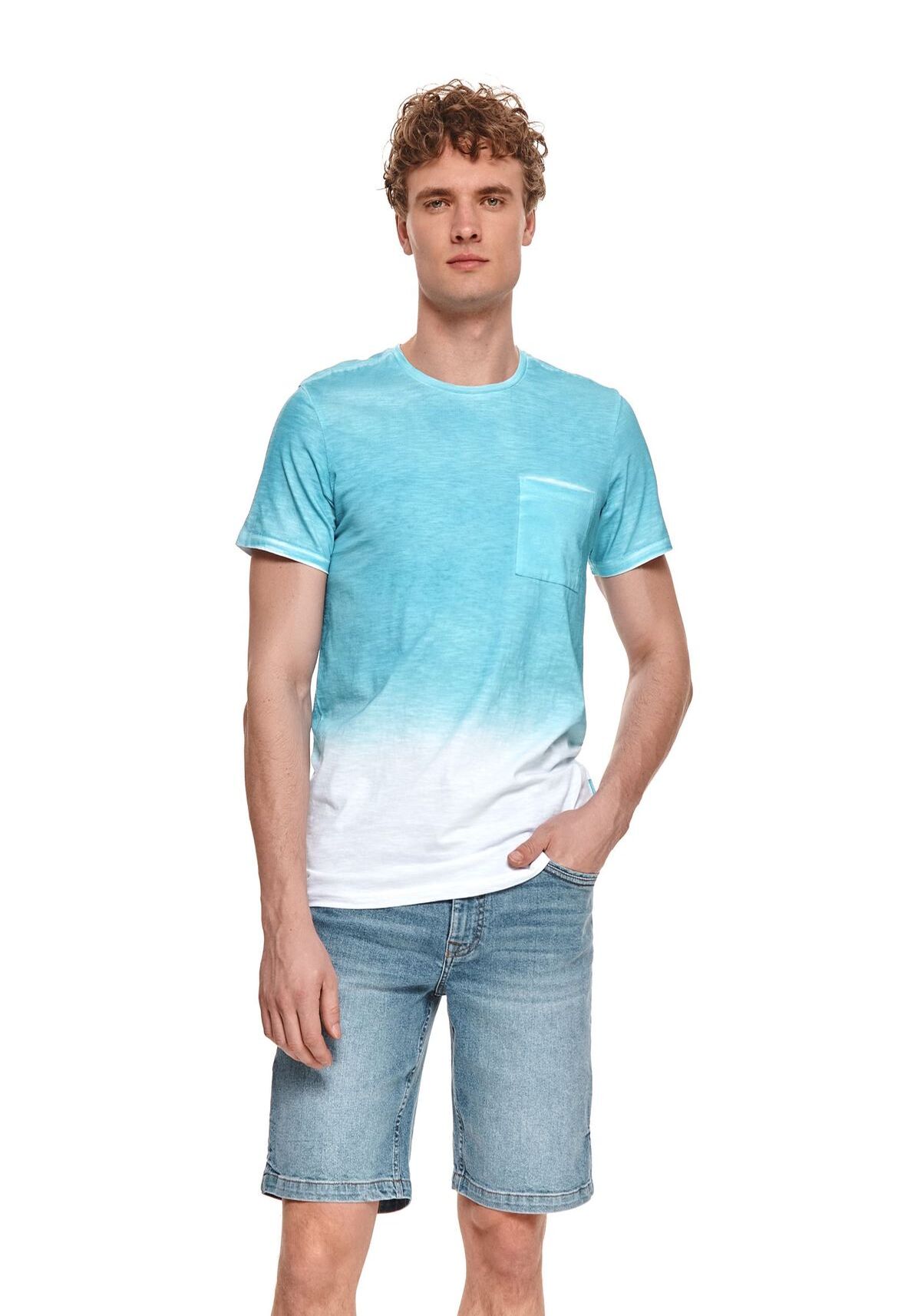 Tricou barbati, TOP SECRET, SPO5200, Albastru