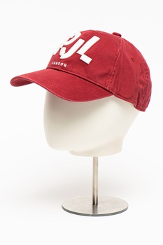 Pepe Jeans London, Sapca cu broderie logo Ale, Zmeuriu Pepe Jeans London, Sapca cu broderie logo Ale, Zmeuriu