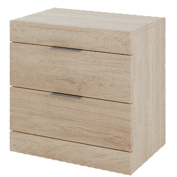 Noptiera Irim Chic, 50x33x49 cm , 2 sertare, Culoare Sonoma Noptiera Irim Chic, 50x33x49 cm , 2 sertare, Culoare Sonoma