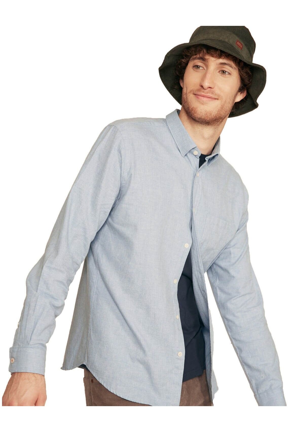 Camasa pentru barbati, Aigle Dorati, Albastru deschis