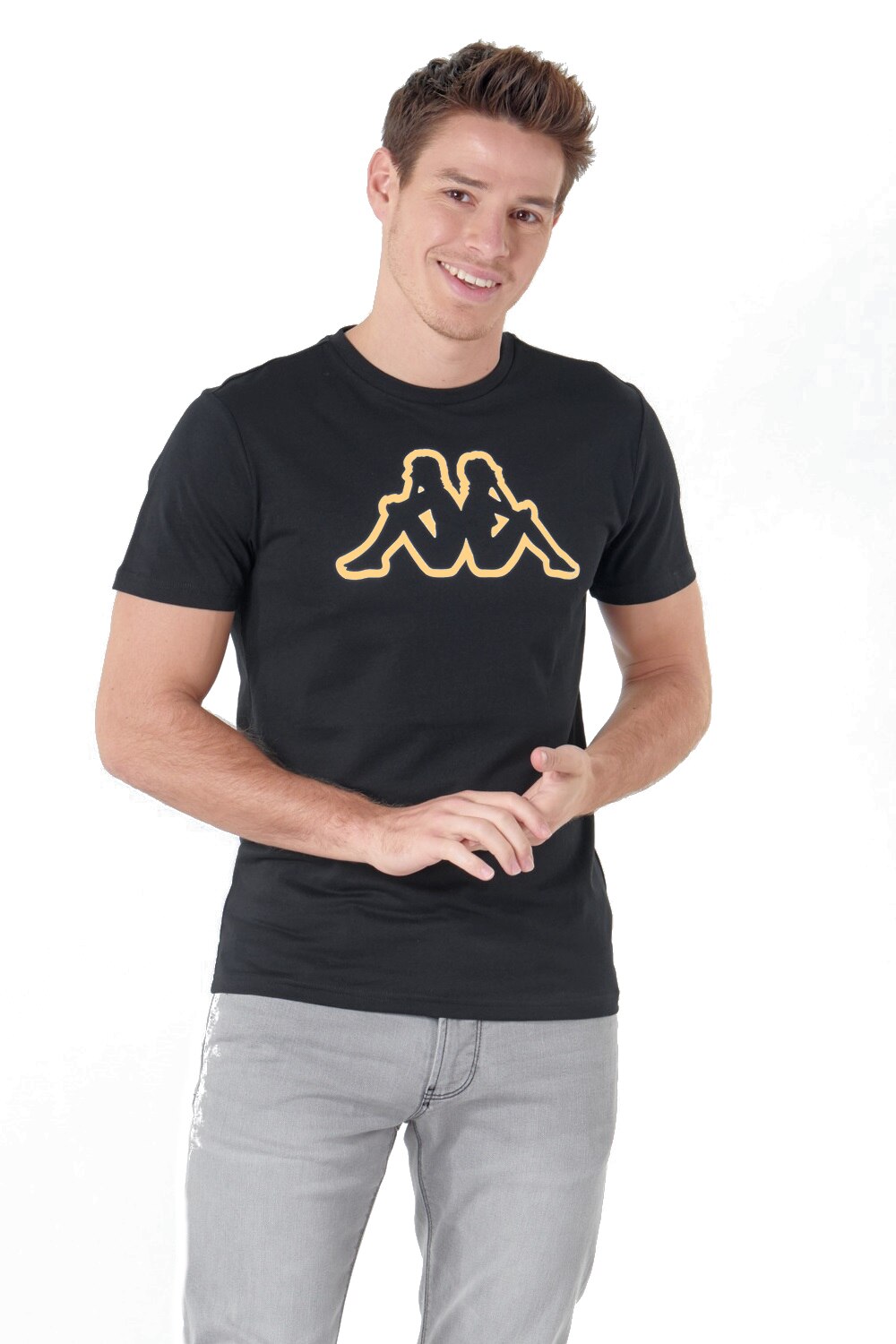 Tricou barbati Kappa Cromen Negru