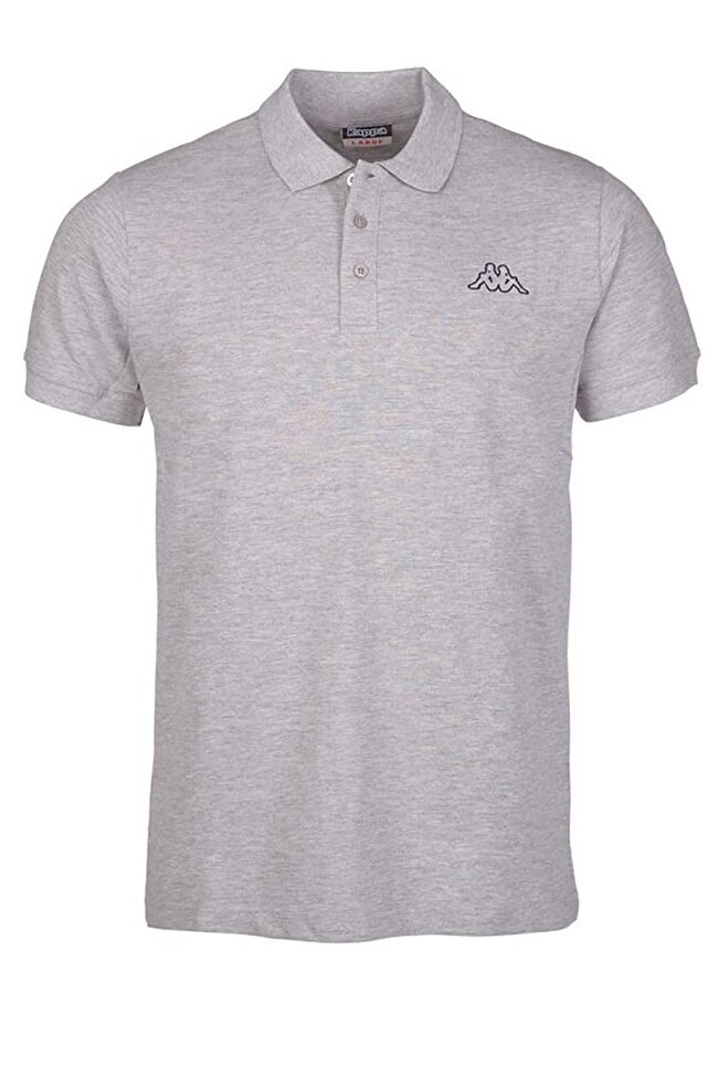Tricou barbati Kappa Polo Sharus Gri deschis