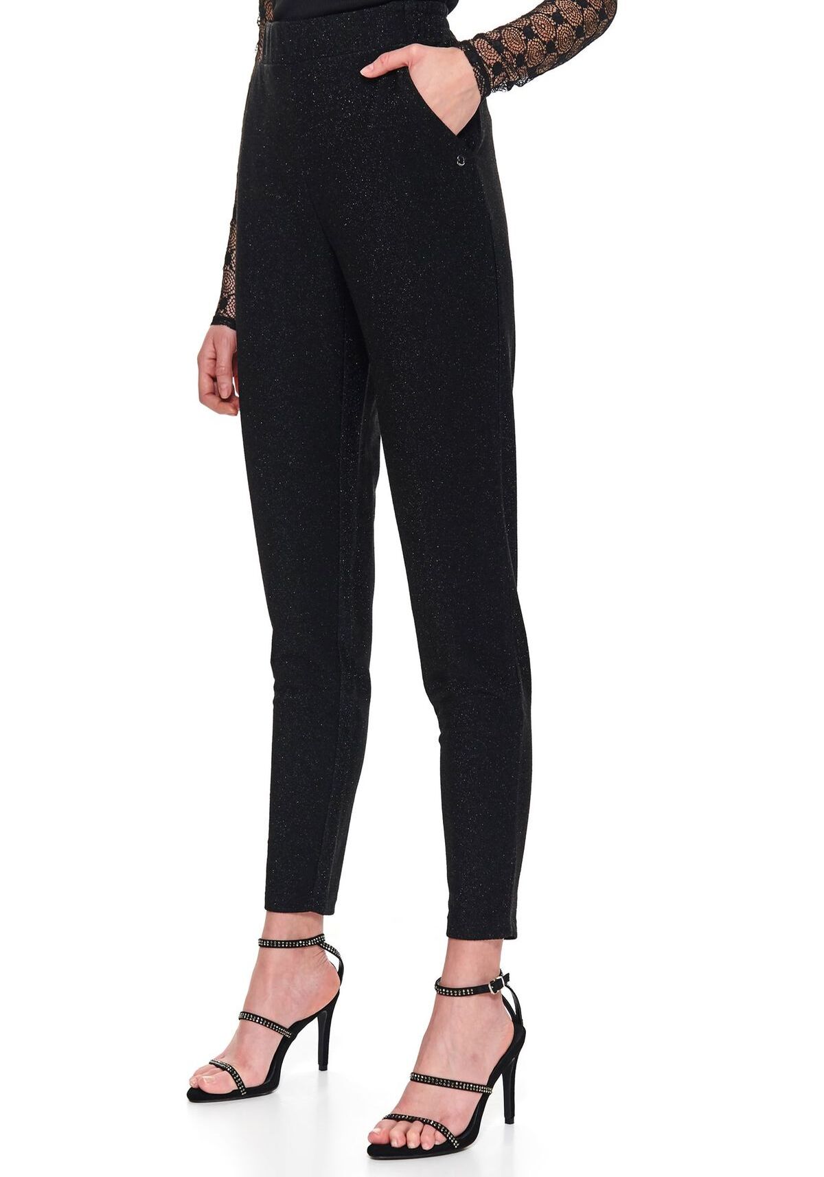 Pantaloni femei, TOP SECRET, SSP3388, Negru