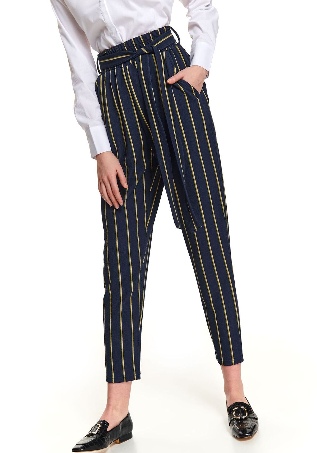 Pantaloni femei, TOP SECRET, SSP3535, Albastru