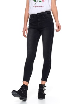 Pantaloni femei, TOP SECRET, SSP3397, Gri inchis, 34 Pantaloni femei, TOP SECRET, SSP3397, Gri inchis, 34