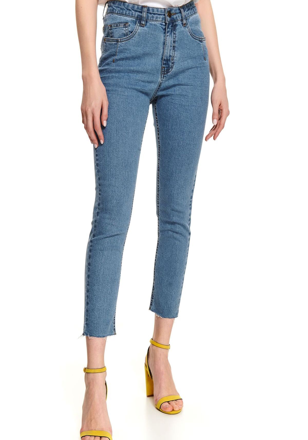 Pantaloni femei, TOP SECRET, SSP3551, Albastru