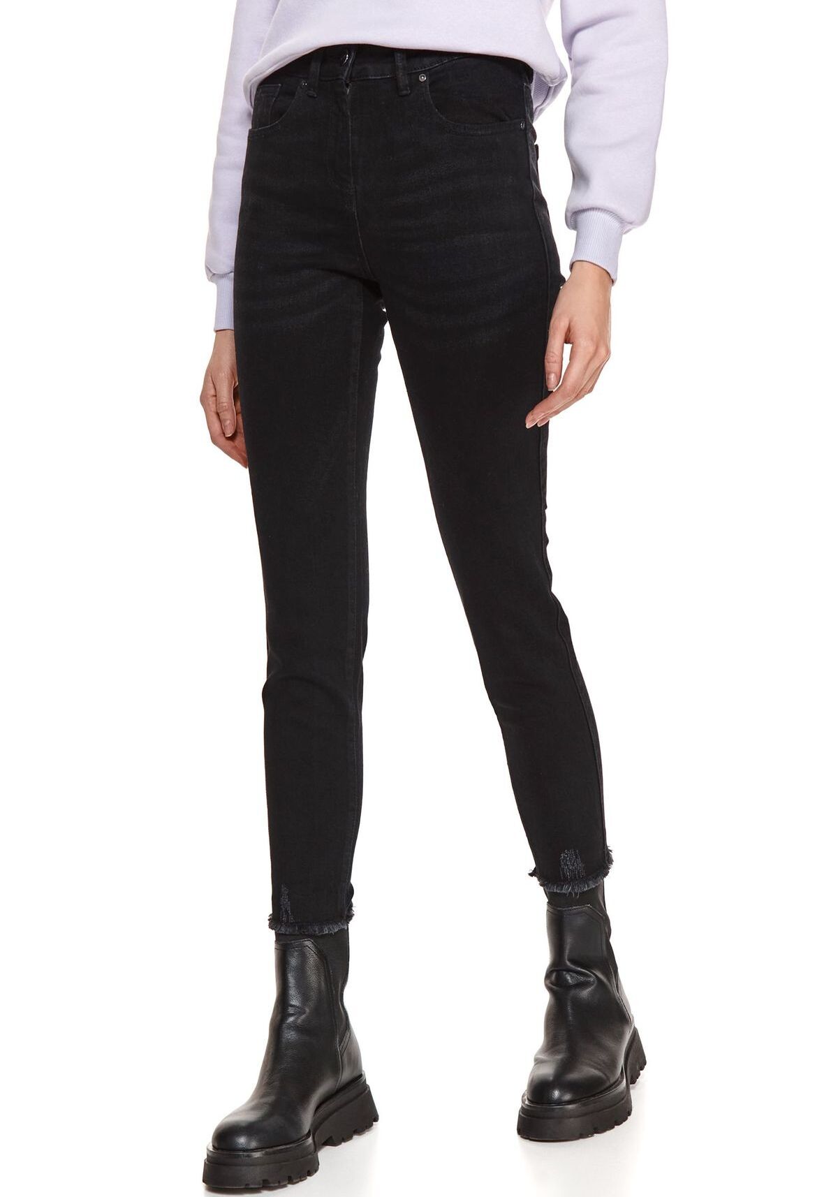 Pantaloni femei, TOP SECRET, SSP3593, Gri