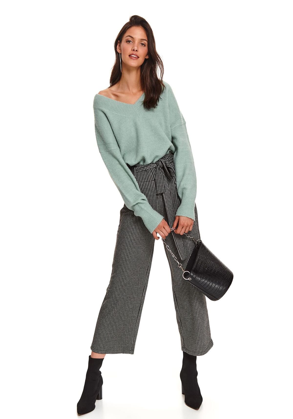 Pantaloni femei, TOP SECRET, SSP3606, Negru