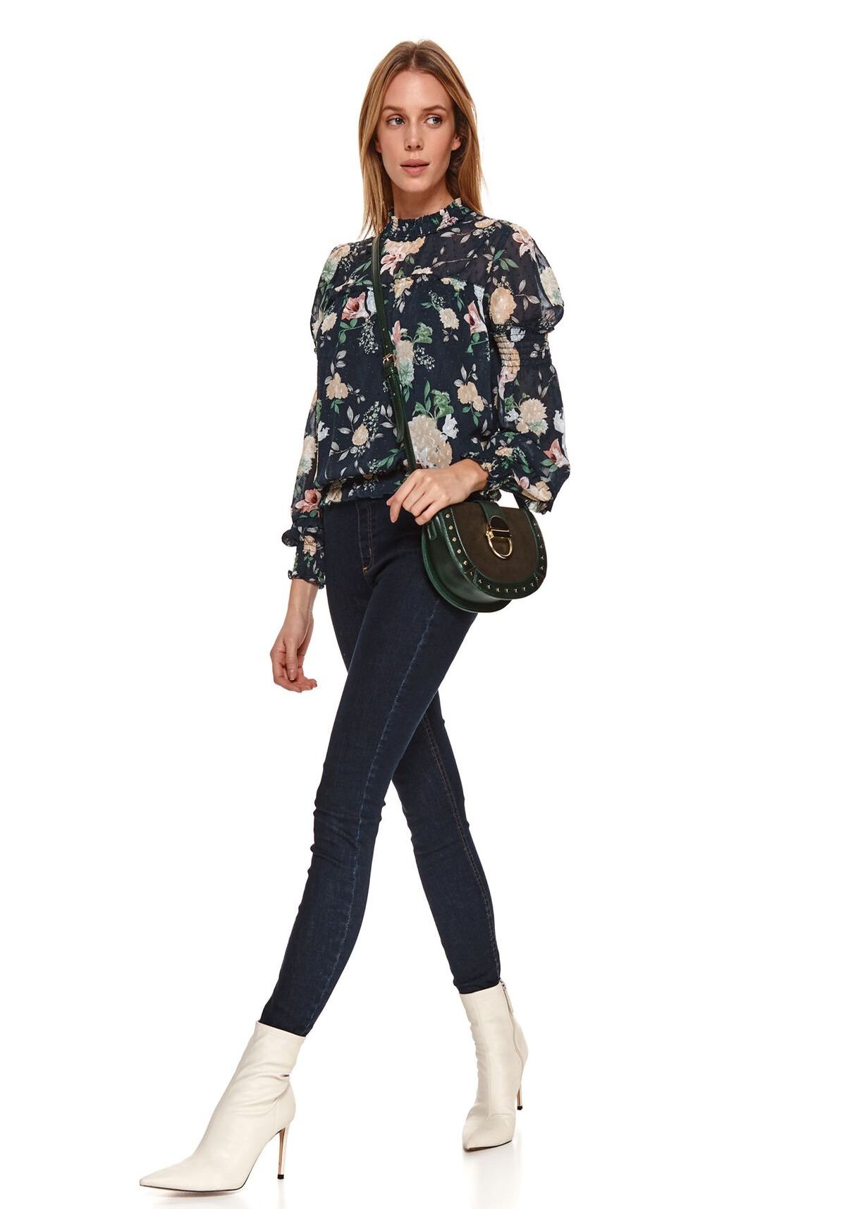 Pantaloni femei, TOP SECRET, SSP3674, Albastru