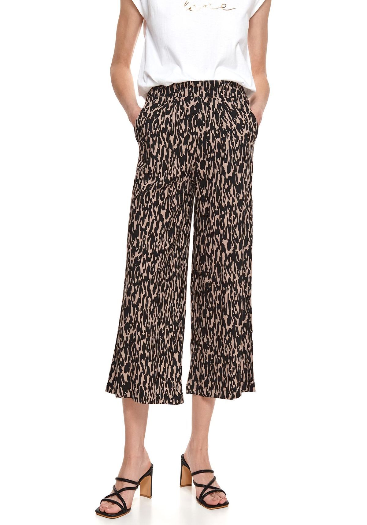 Pantaloni femei, TOP SECRET, SSP3786, Negru