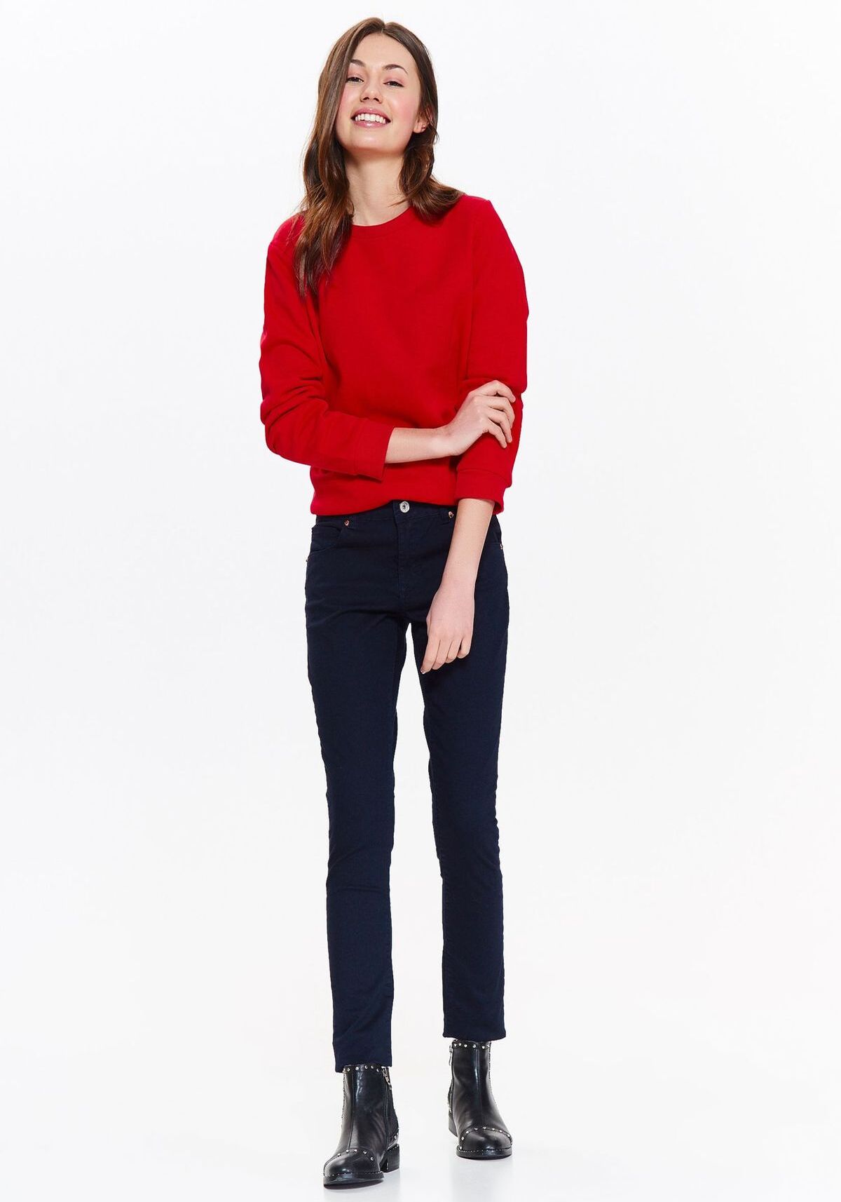 Pantaloni femei, TROLL, TSP1375, Albastru inchis, XS