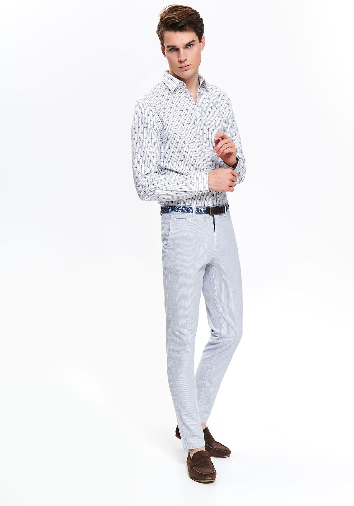 Pantaloni barbati, TOP SECRET, SSP3266, Albastru