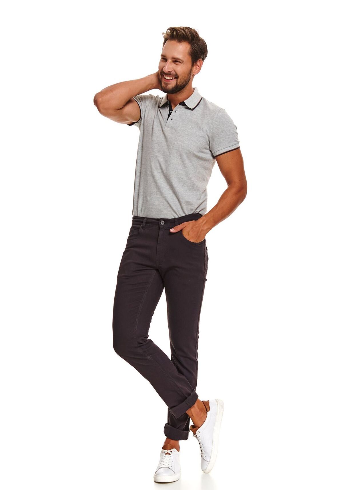 Pantaloni barbati, TOP SECRET, SSP3600, Maro