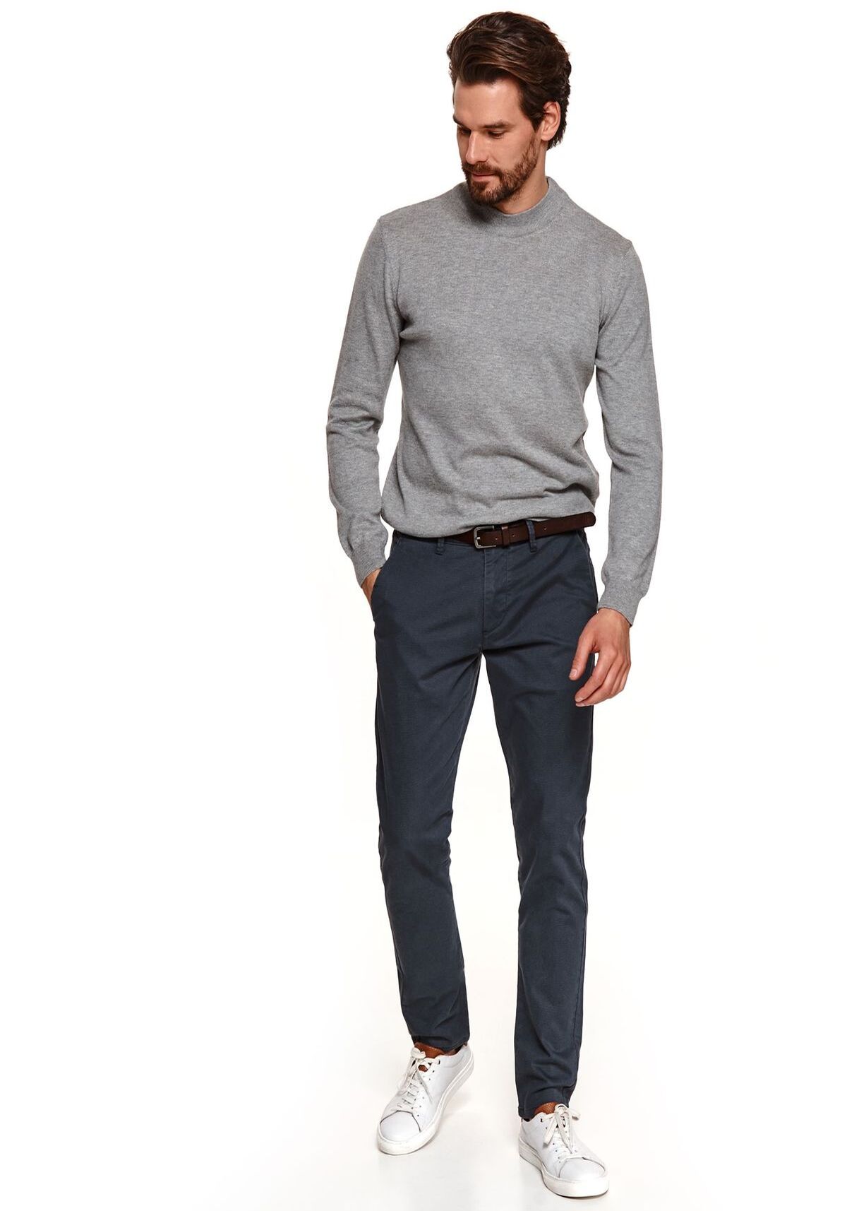 Pantaloni barbati, TOP SECRET, SSP3680, Gri (Graphite)