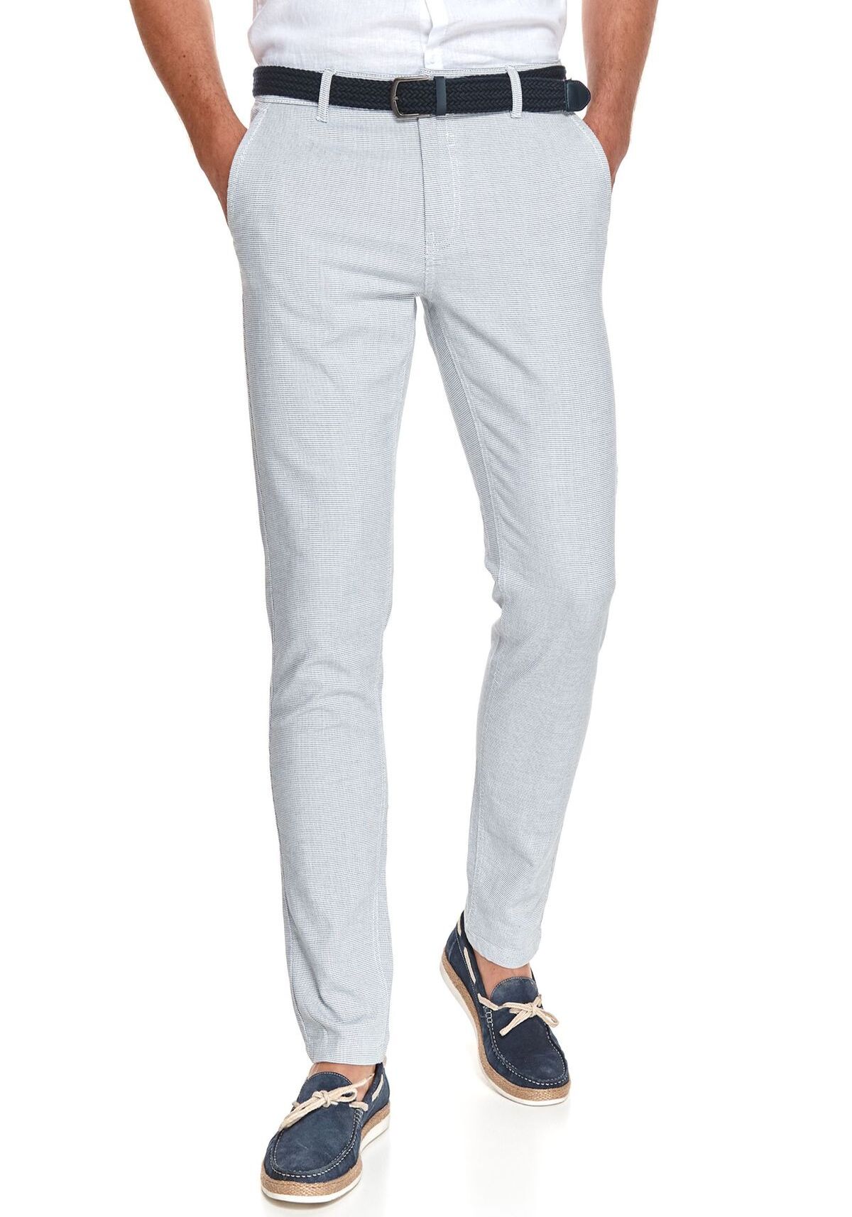 Pantaloni barbati, TOP SECRET, SSP3801, Albastru