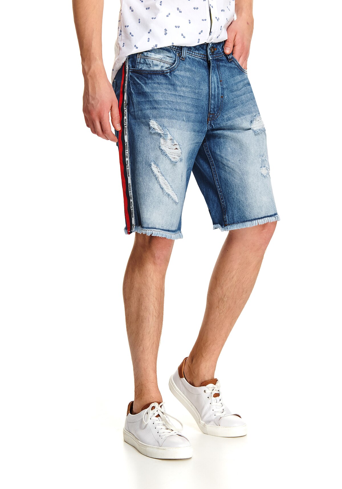 Pantaloni scurti barbati, TOP SECRET, SSZ0926, Albastru