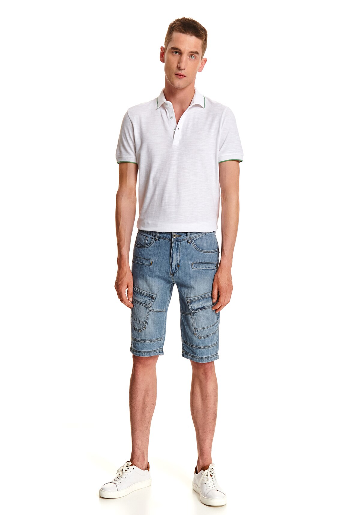 Pantaloni scurti barbati, TOP SECRET, SSZ0991, Albastru