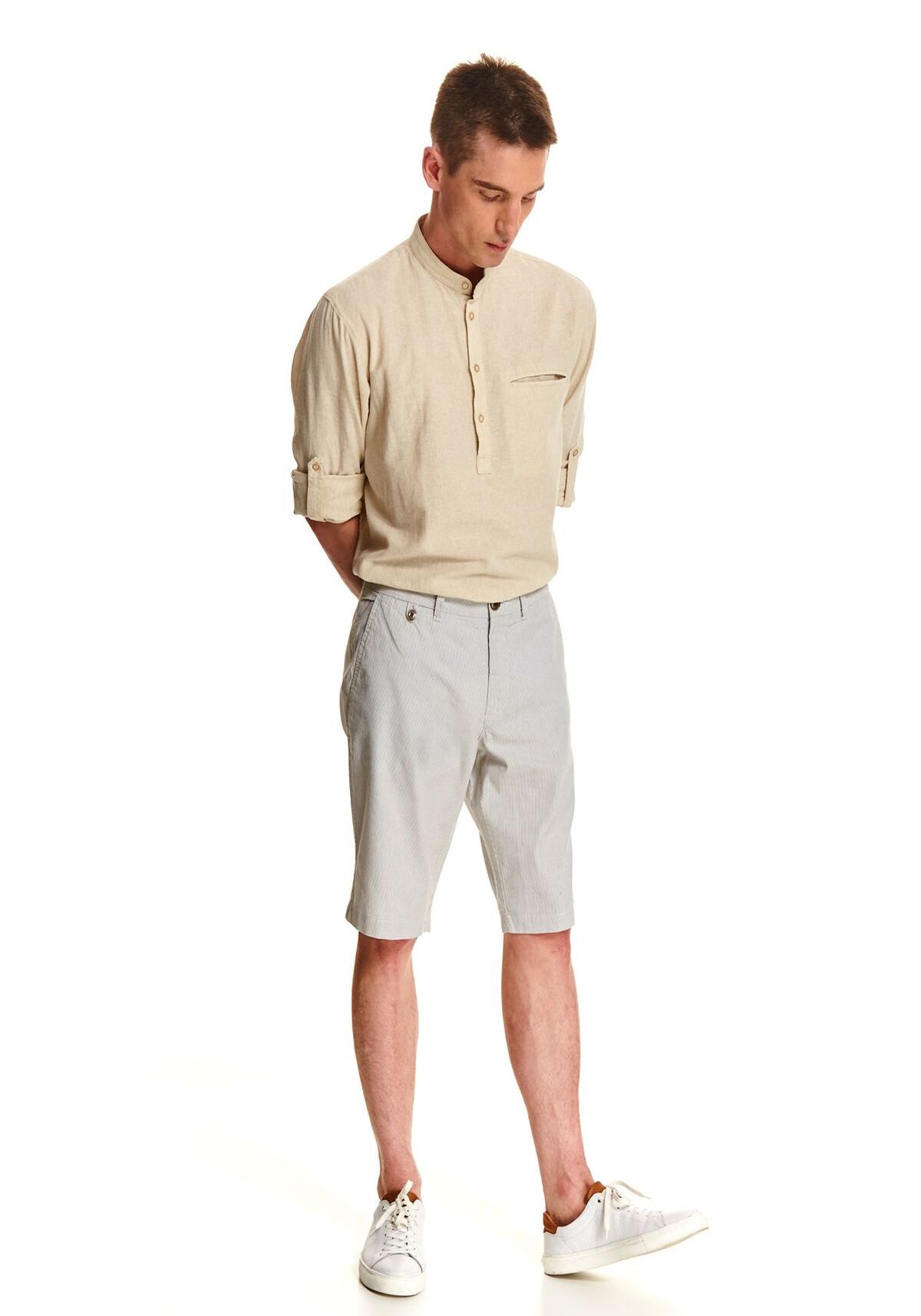 Pantaloni scurti barbati, TOP SECRET, SSZ1053, Gri