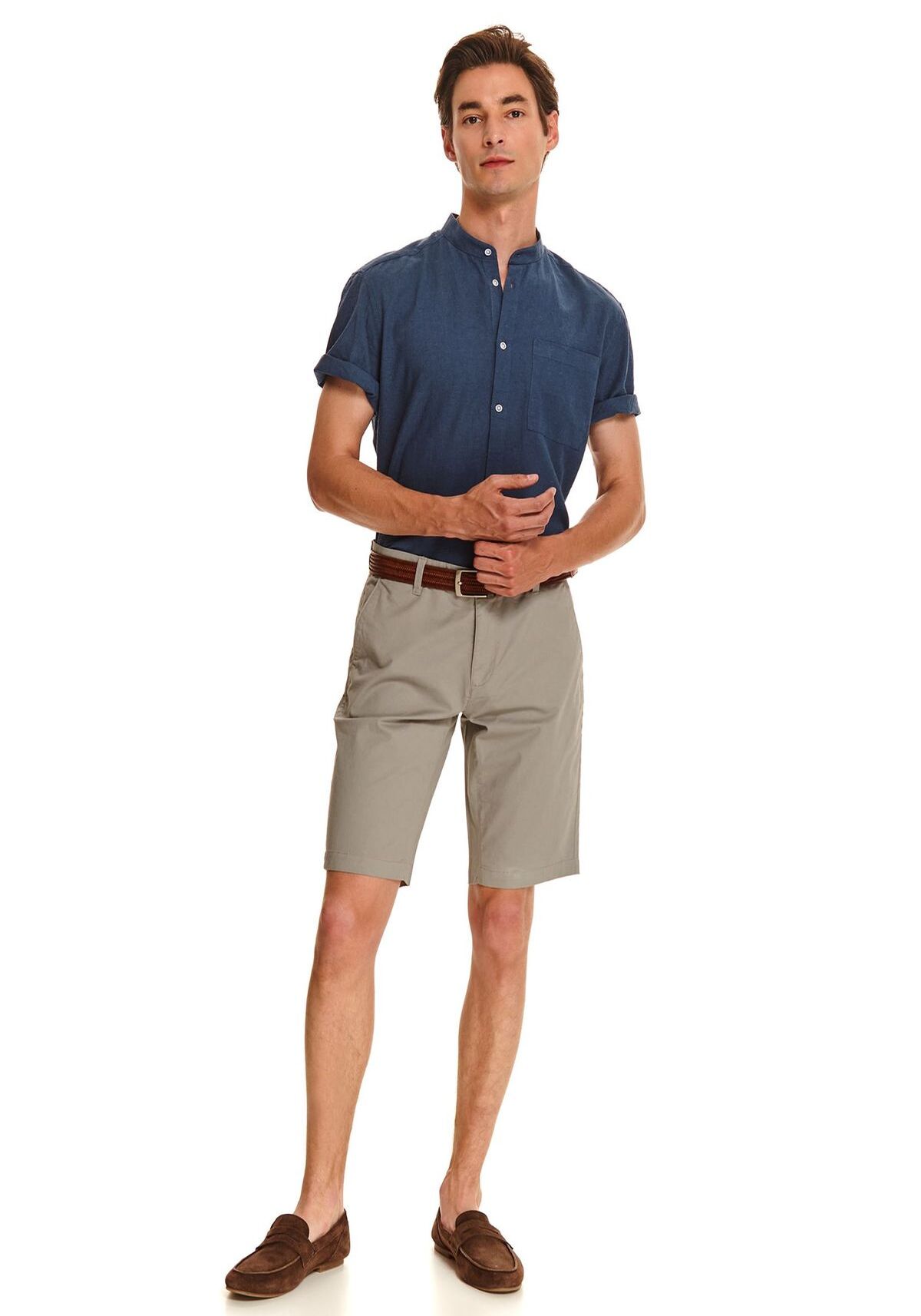 Pantaloni scurti barbati, TOP SECRET, SSZ1032, Gri