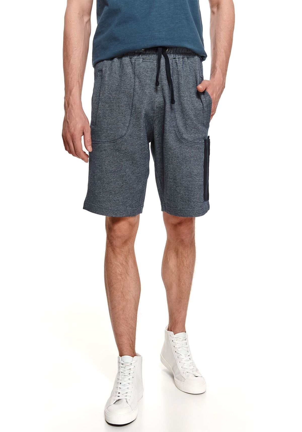 Pantaloni scurti barbati, TOP SECRET, SSZ1159, Albastru inchis