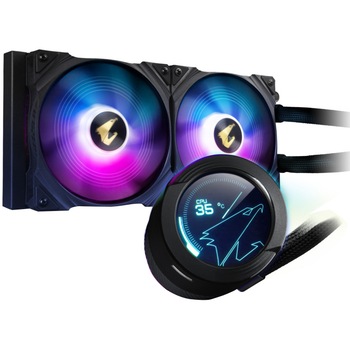 Cooler Procesor Gigabyte AORUS WATERFORCE X 280 ARGB, compatibil AMD/Intel Cooler Procesor Gigabyte AORUS WATERFORCE X 280 ARGB, compatibil AMD/Intel