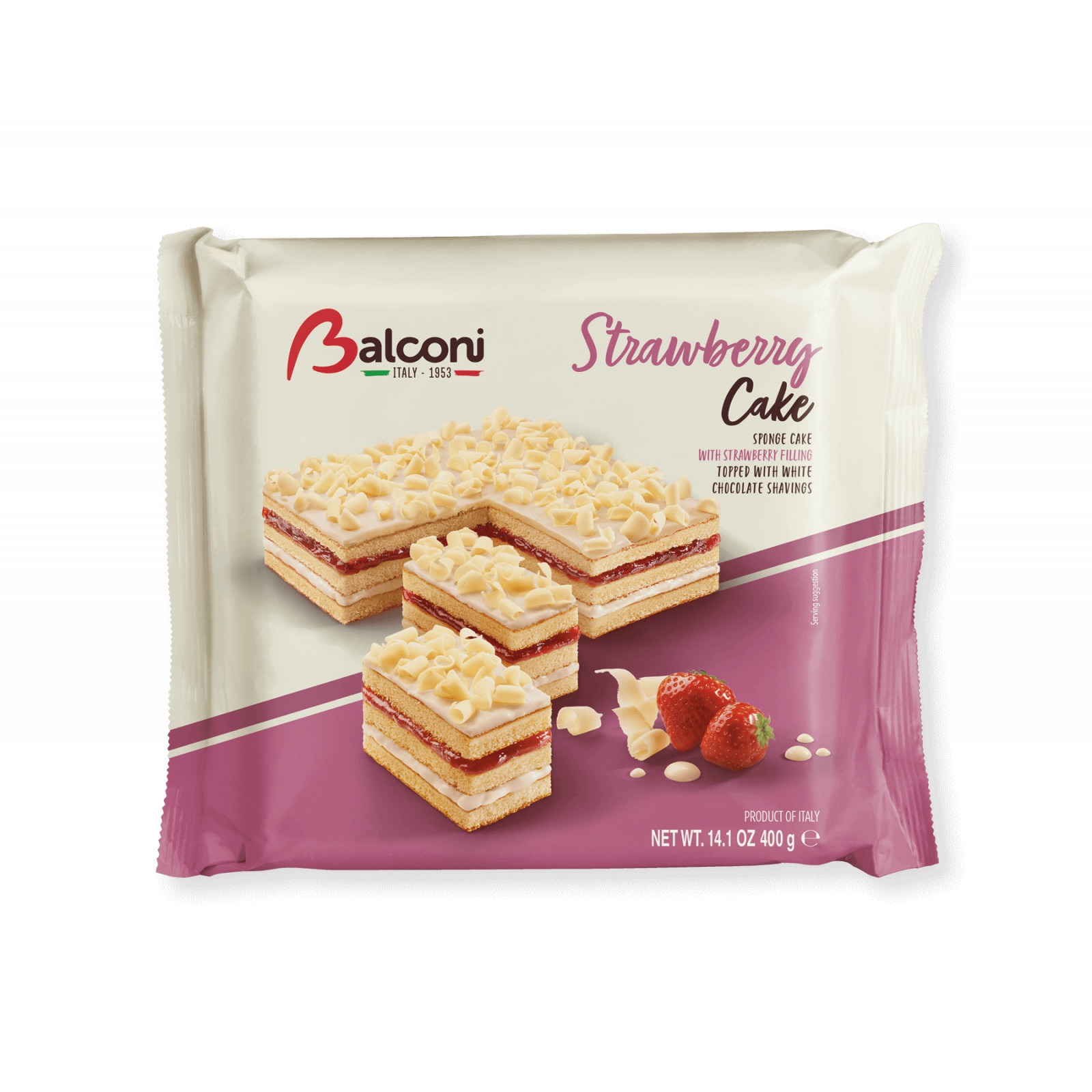 Tort Balconi strawberry 400gr