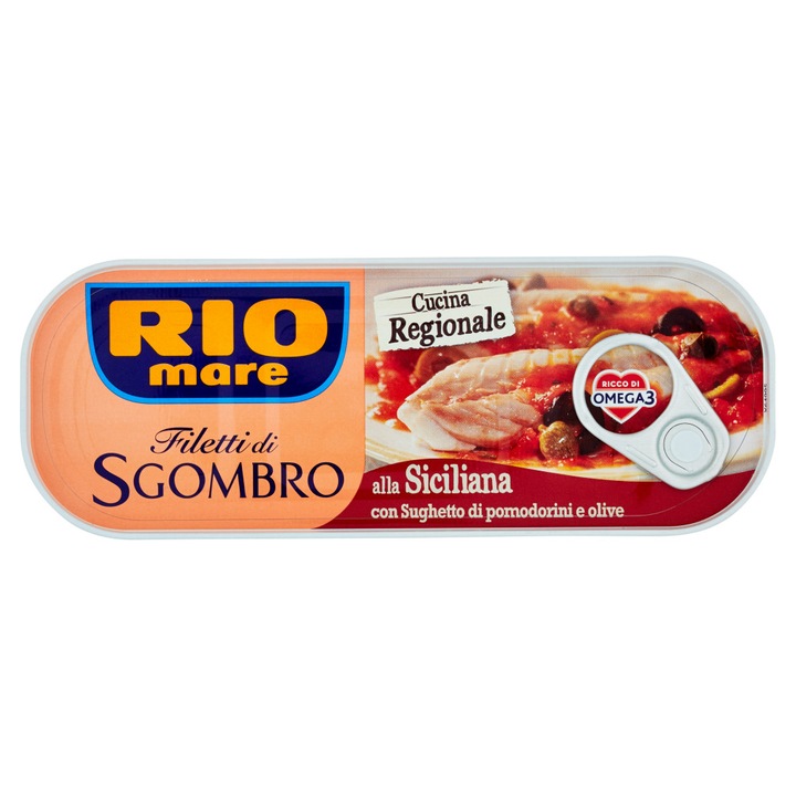 Филе от скумрия Rio Mare alla siciliana 120гр
