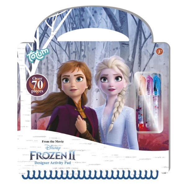 Caiet de activitati pentru copii Totum, Frozen II, +3 ani