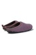 Camper, Papuci de casa din amestec de lana cu varf rotund Wabi 1471, Violet prafuit, 35