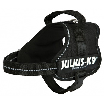 Ham Power pentru caini Julius K9, Talie mica, 4-7 kg, Negru Ham Power pentru caini Julius K9, Talie mica, 4-7 kg, Negru