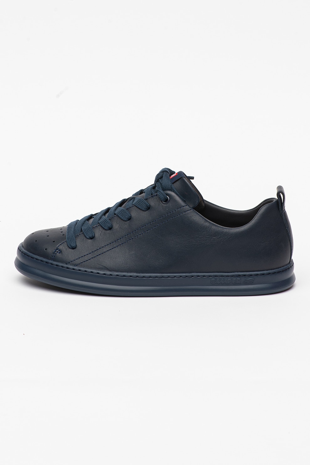 Camper, Pantofi sport low-top de piele cu perforatii Runner Four, Bleumarin