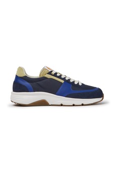 Camper, Pantofi sport cu model colorblock si insertii din piele intoarsa, Bleumarin Camper, Pantofi sport cu model colorblock si insertii din piele intoarsa, Bleumarin