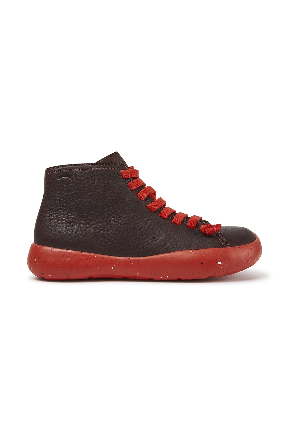 Camper, Ghete din piele, Negru/Rosu