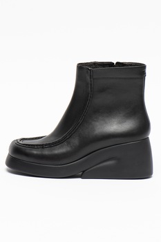 Camper, Ghete wedge de piele Kaah, Negru Camper, Ghete wedge de piele Kaah, Negru