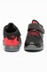 Camper, Pantofi cu insertii de piele intoarsa Driftie 361, Rosu/Negru