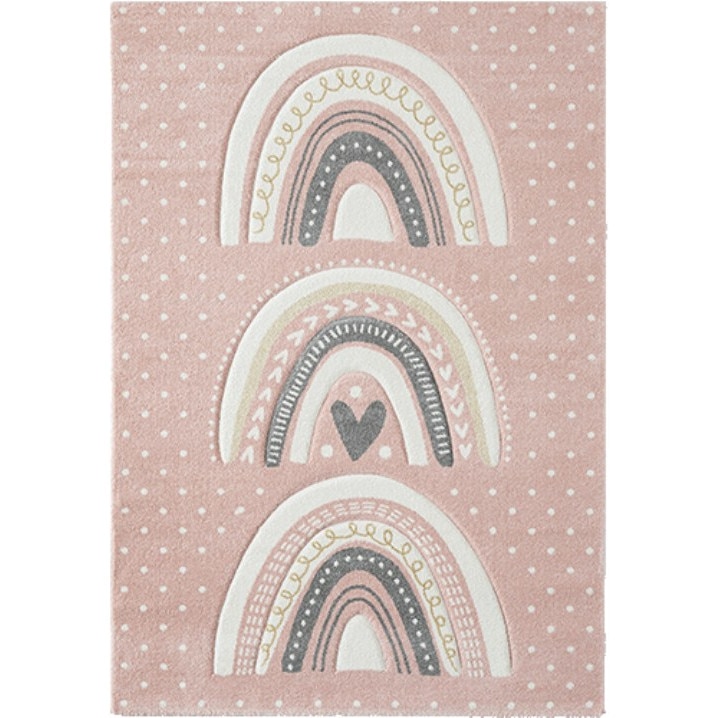 Covor Merinos, Pastel Kids 40083-255 160 x 230 cm, densitate covor 2.85 KG/m², grosime covor 13 mm, numar noduri pe m² 290000