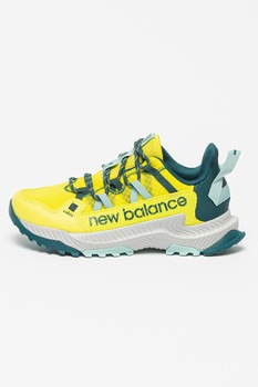 New Balance, Pantofi sport cu detalii logo Shando, Verde lime/Albastru petrol/Gri deschis New Balance, Pantofi sport cu detalii logo Shando, Verde lime/Albastru petrol/Gri deschis
