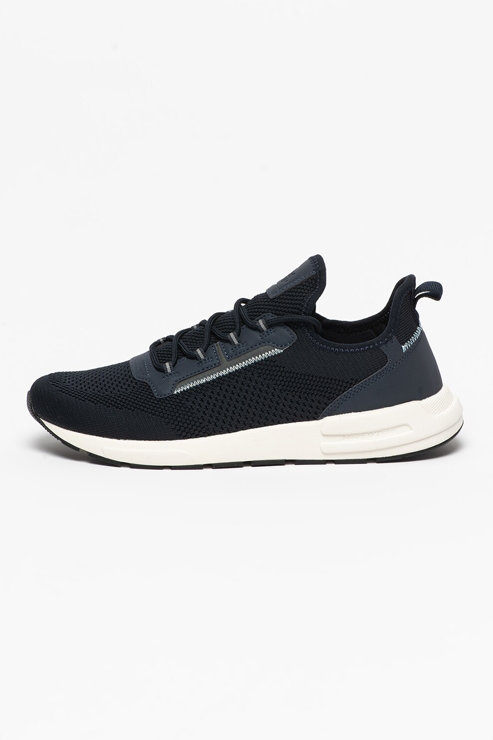 Marc O'Polo, Pantofi sport slip-on de plasa, Bleumarin