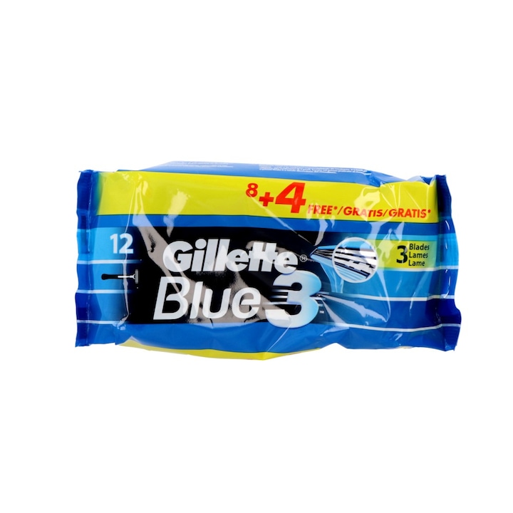 Gillette Blue 3 eldobható borotva 8+4 db