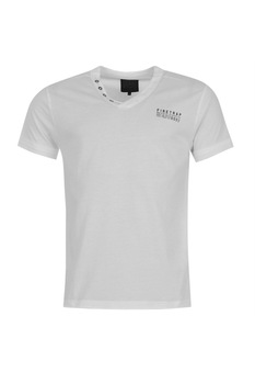 Firetrap, Tricou Striding, Bumbac, Alb Firetrap, Tricou Striding, Bumbac, Alb