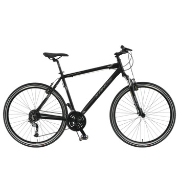 Bicicleta Aluminiu Barbati Kands Crossline 1100 Aluminiu Barbati Roata 28'' 24 viteze Negru 21 inch - 182 cm - 200 cm inaltime Bicicleta Aluminiu Barbati Kands Crossline 1100 Aluminiu Barbati Roata 28'' 24 viteze Negru 21 inch - 182 cm - 200 cm inaltime