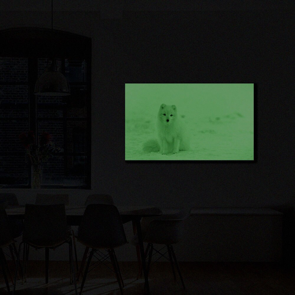 Foszforeszkáló vászonfestmény, Világítás a sötétben, Prémium, Art Star ...