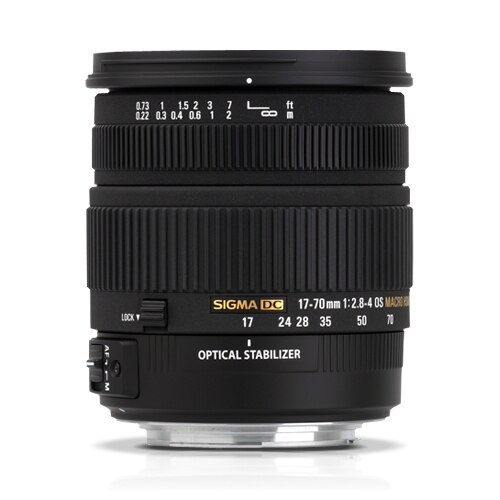 Obiectiv Sigma 17-70mm/F2.8-4.5 DC Macro compatibil Sigma - eMAG.ro