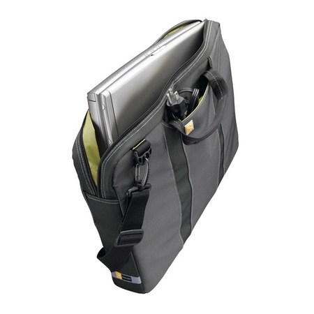 Borsa Per Portatile Case Logic PBCi-112G 14" Grigia - Con Imbottitura E Scomparti