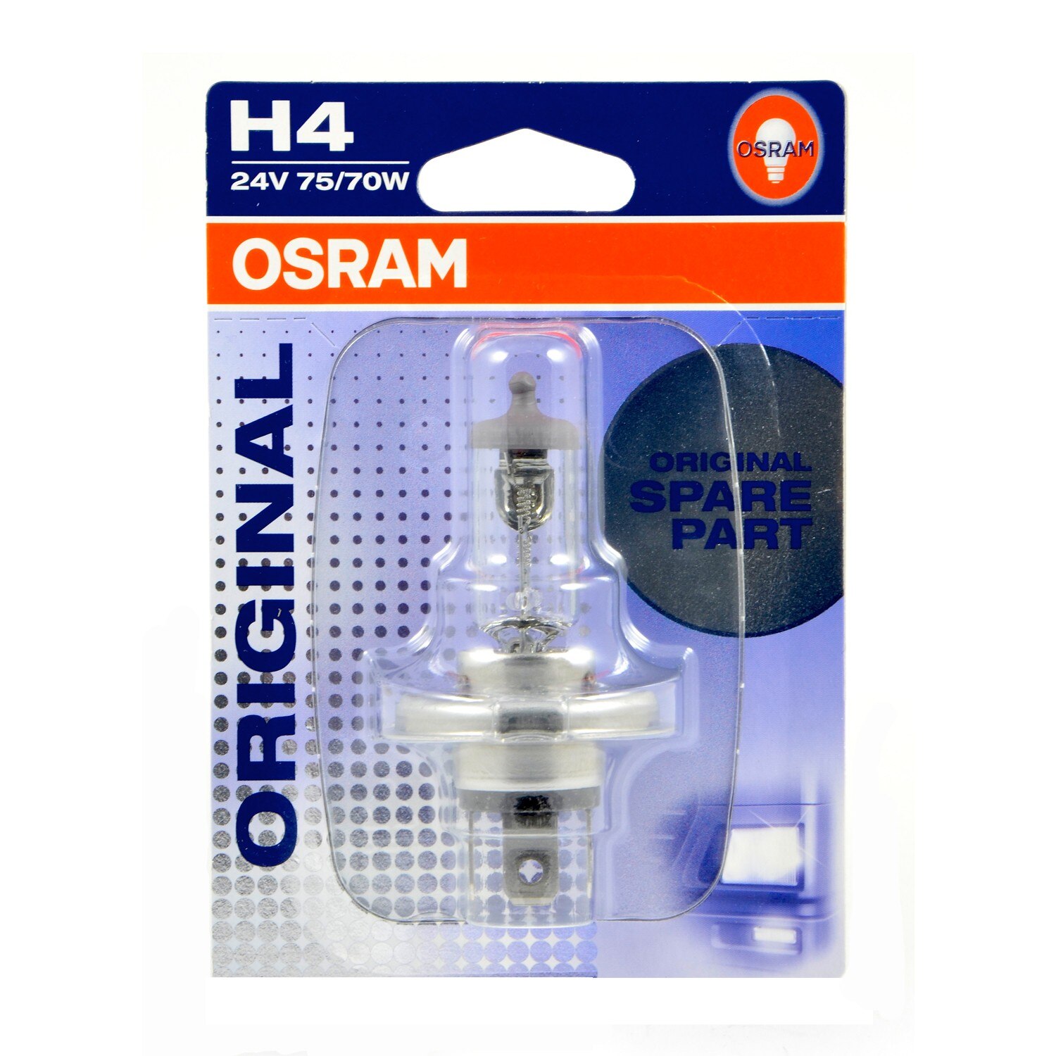Bec Auto OSRAM H4 24V 75/70W P43t (BLISTER)
