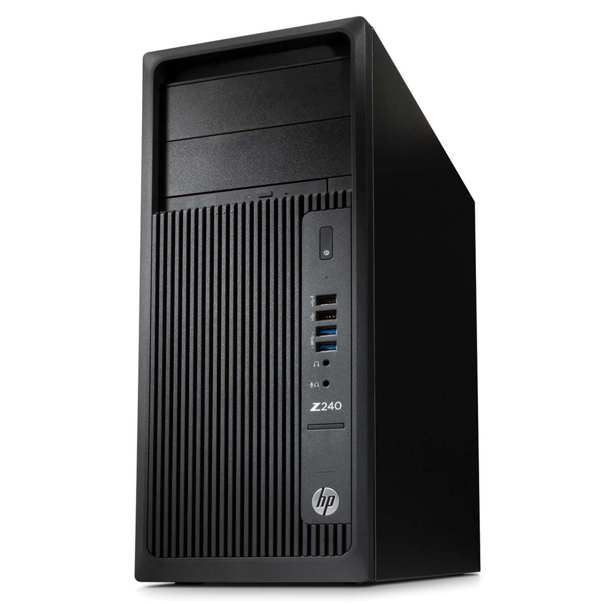 Sistem Desktop Workstation HP Z240 Tower cu procesor Intel® Xeon
