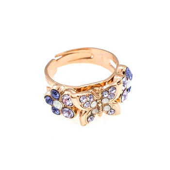Inel placat cu Aur roz de 24K, Cristale, Purple Rain by Roxannes - Mariana Jewellery, Lavanda 7031-1062RG Inel placat cu Aur roz de 24K, Cristale, Purple Rain by Roxannes - Mariana Jewellery, Lavanda 7031-1062RG