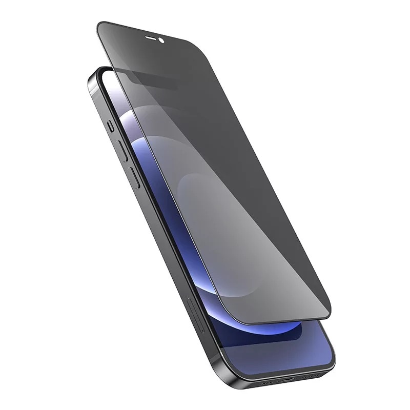 Folie protectie Privacy premium compatibila cu iPhone 11 pro max- XS max, Alfalinux