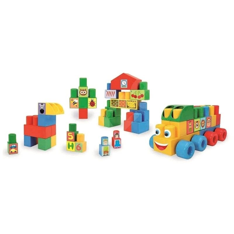 Cuburi pentru constructie 70 bucati Wader